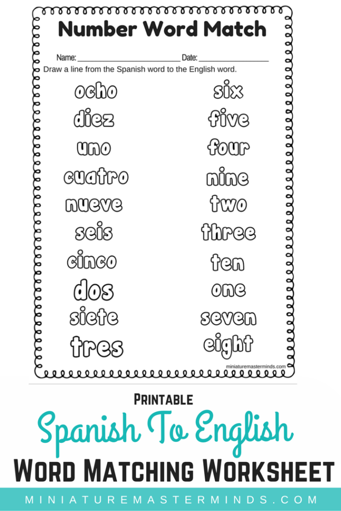 spanish-to-english-word-number-matching-worksheet-match-word-for