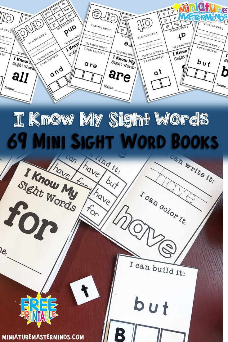 sight-word-practice-for-kindergarten-and-first-grade-mini-books-set-1