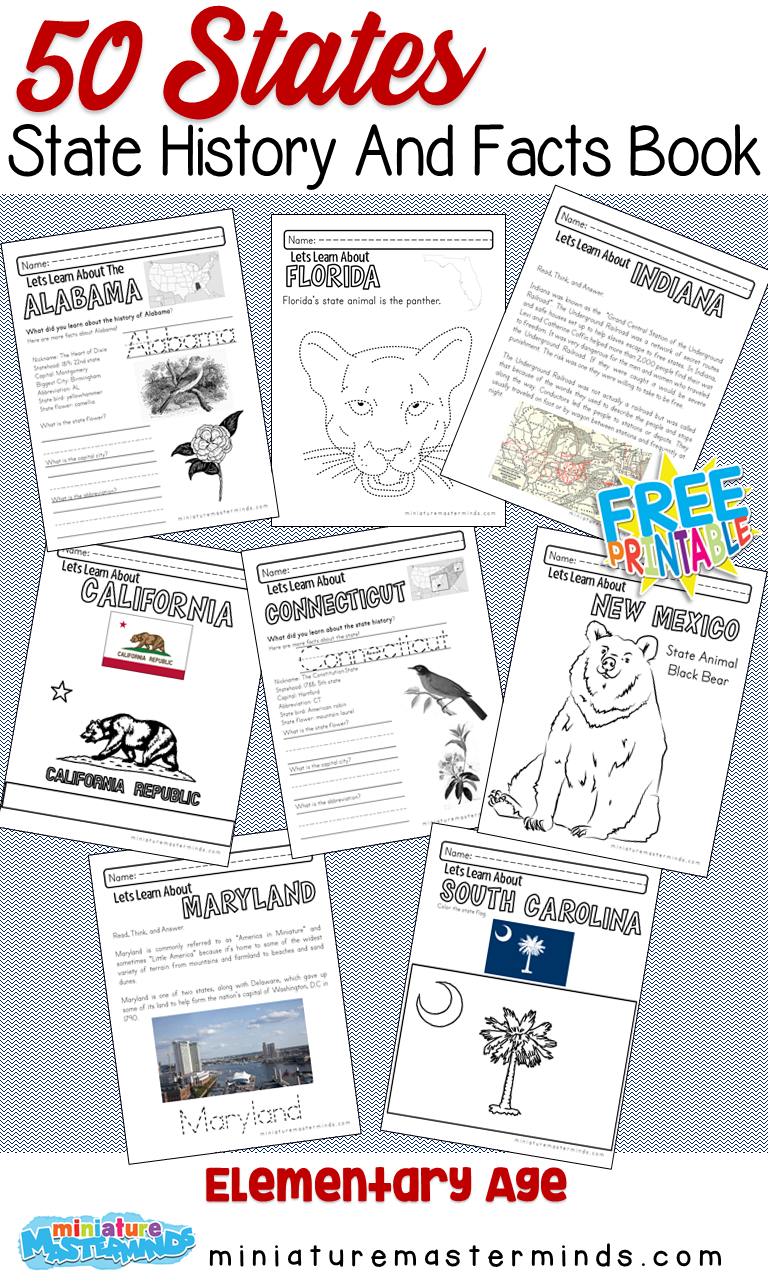 Free california history worksheets