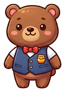 Benny Bear clipart