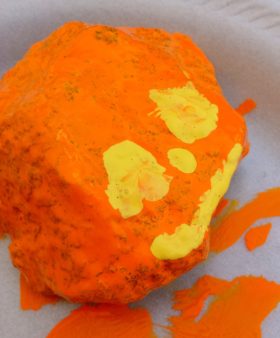 Spooky Rockin Pumpkins – Painting Activity
