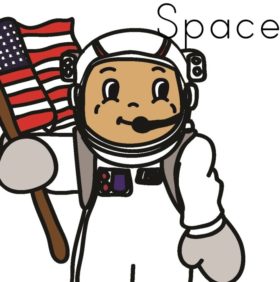 Space Theme Matching Game – Free Printable