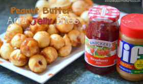 Peanut Butter And Smucker’s Strawberry Jam Bites – Our Snackation