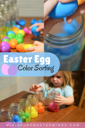 Easter Egg Color Sorting Fun