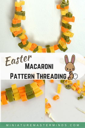 Easter Macaroni Pattern Threading