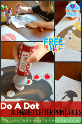 26 Free Printable Preschool Do A Dot Letter Alphabet Word And Image Pictures