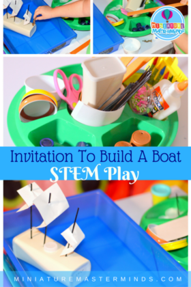 Invitation to Build A Boat STEM Project
