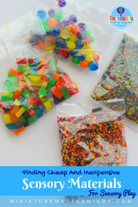 Where To Find Cheap Sensory Play Materials Such As Giant Water Beads, Water Beads, Square Water Beads and More!