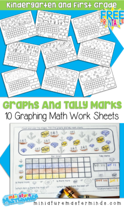 10 Free Printable Graphing Worksheets For Kindergarten and First Grade