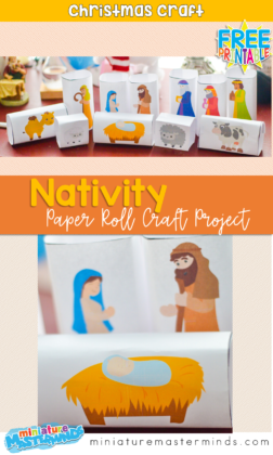 Free Printable Nativity Paper Tube Craft