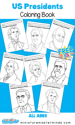 Free Printable US Presidents Coloring Book