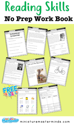 Full Year Reading Skill Practice Work Book Ages 6-7
