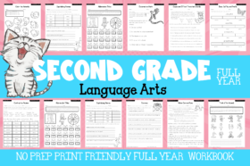 Second Grade Language Arts Full Year Workbook