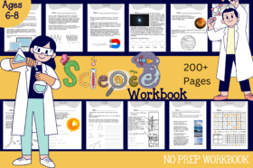 200+ Page Science Workbook for Ages 6-8