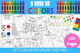 Free I Know My Colors Preschool and Kindergarten Full Pack